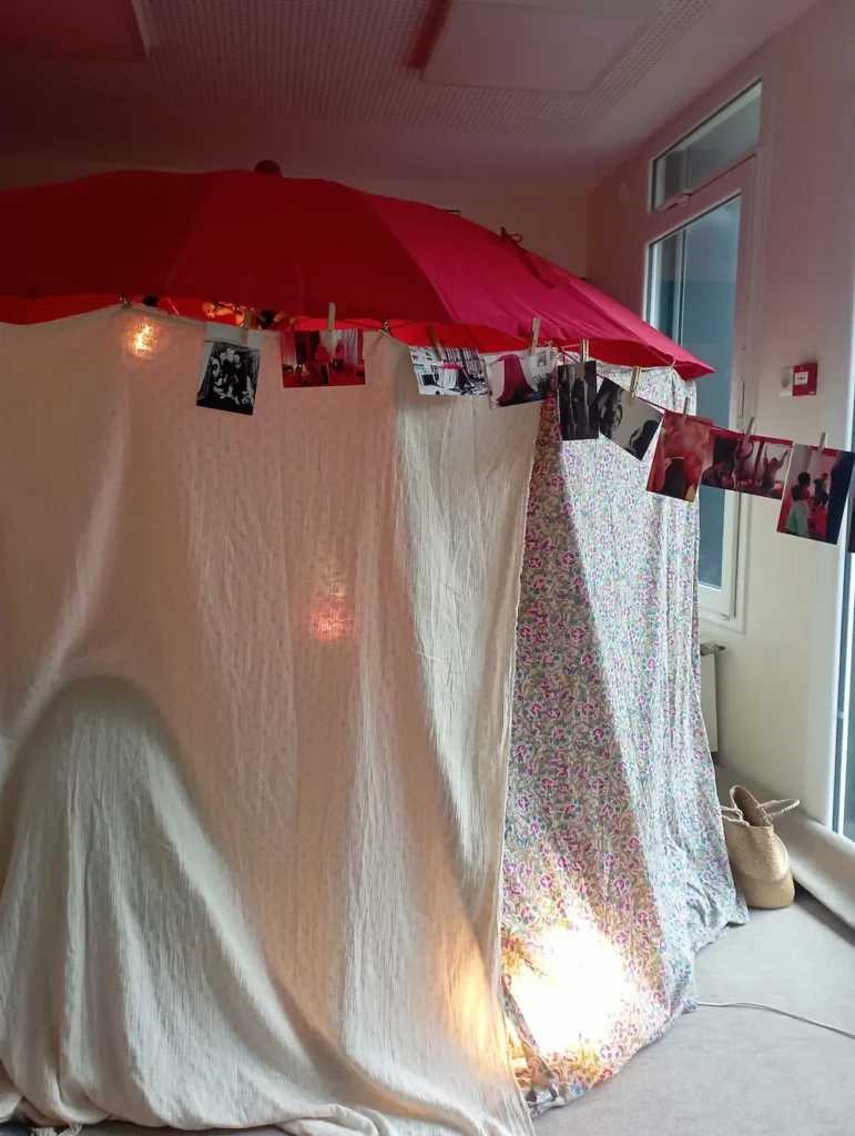 Installation de la Cabane Para'Sol