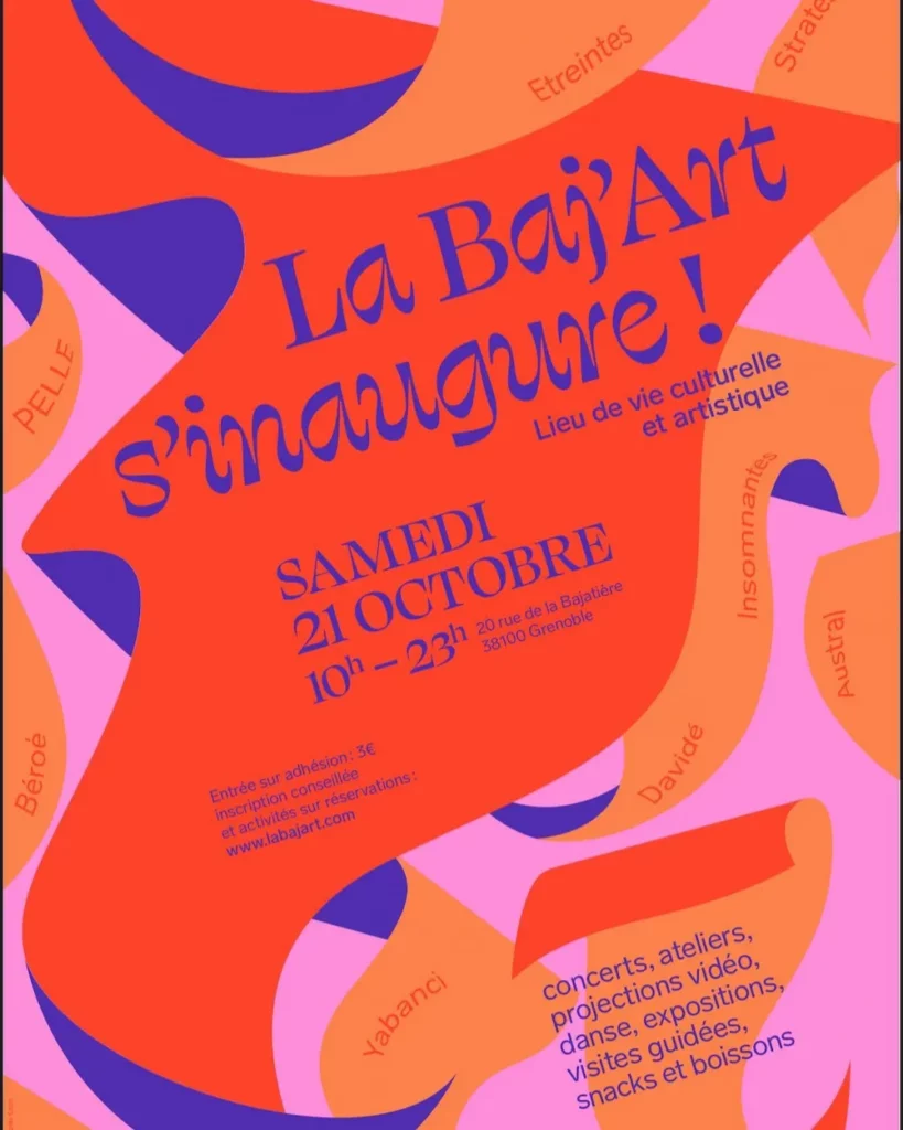 Affiche inauguration 2023